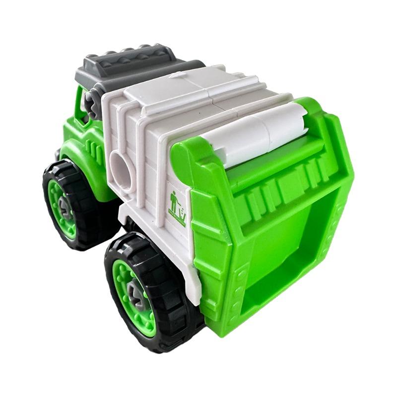 سيارات تركيب تعليمية صغيرة - شاحنة إعادة التدوير