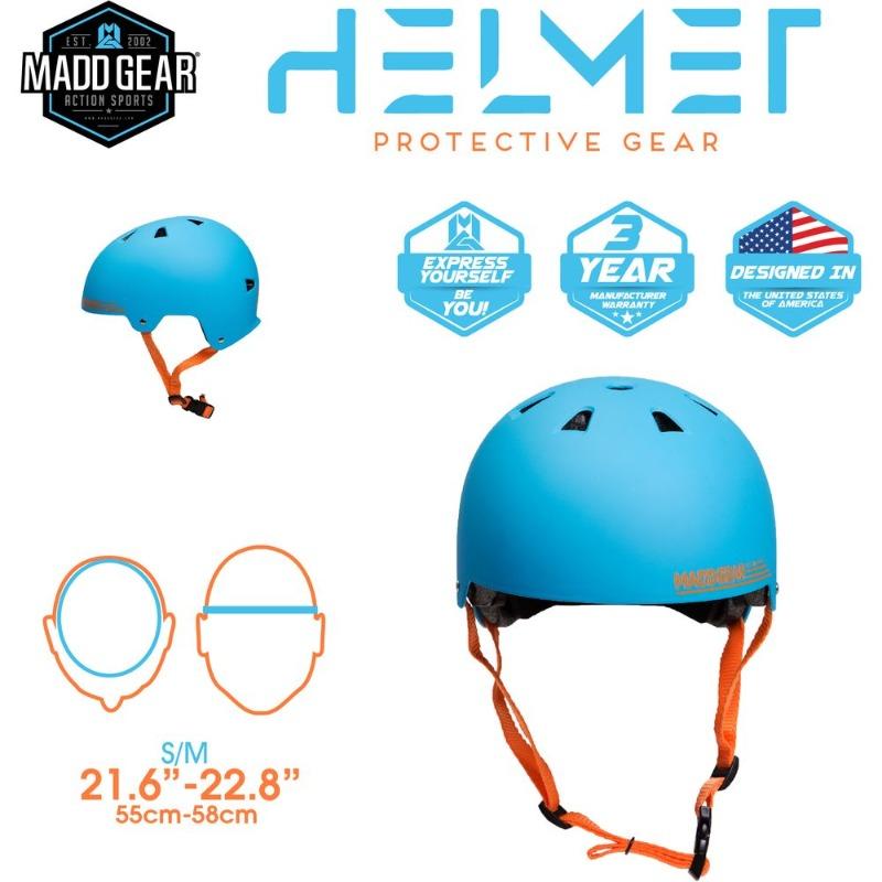 Madd Gear Park Helmet - Blue