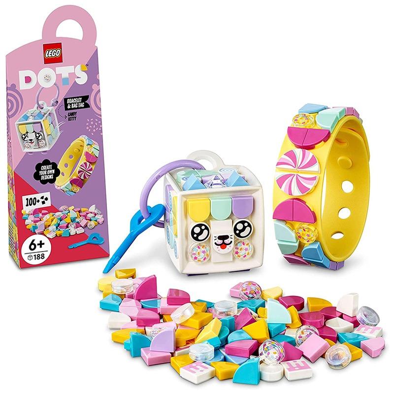 LEGO DOTS Candy Kitty Bracelet & Bag Tag