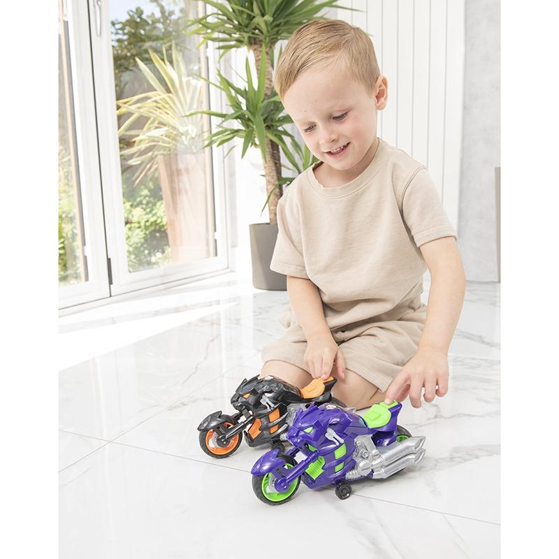 Teamsterz Monster Movers Tiger Motorcycle - Assorted