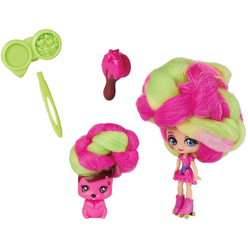 Candylocks Pack Scented Collectible Doll And Pet with Accessories