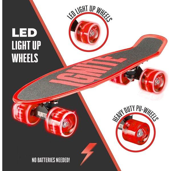 Ignite Tyro Skateboard Combo Pack - Red