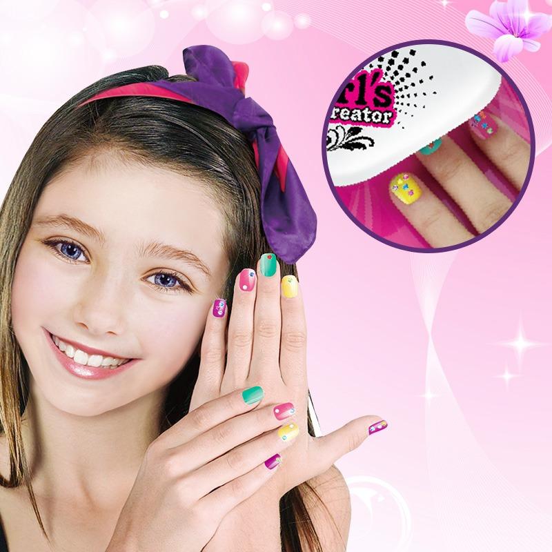 جيرلز كريتورز - مجموعة الأظافر جلام صالون