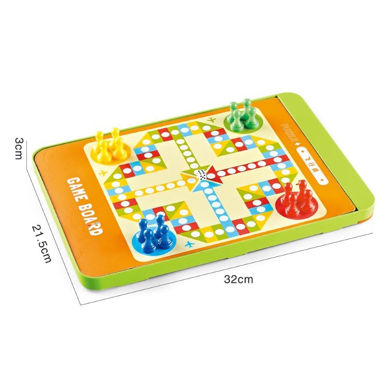 Whoopi Ludo 2 in 1 Magnetic Maze