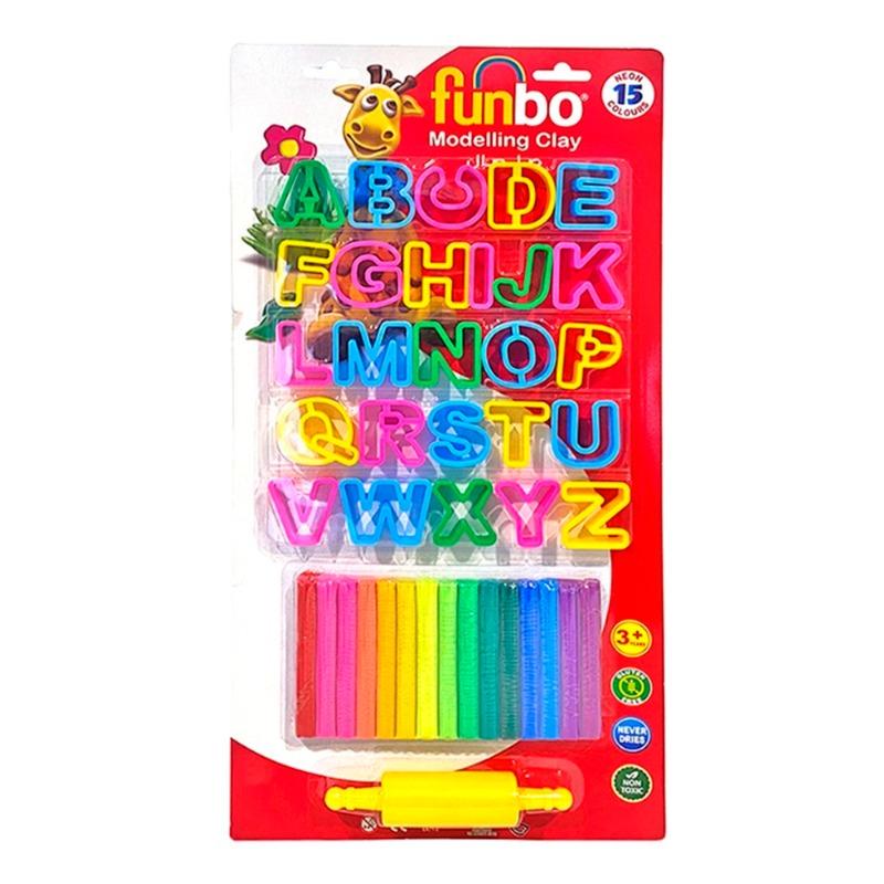 Funbo Modelling Clay Neon - 15 Colors