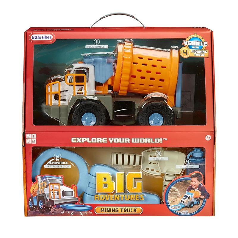 Little Tikes Big Adventures Metal Detector Mining Truck