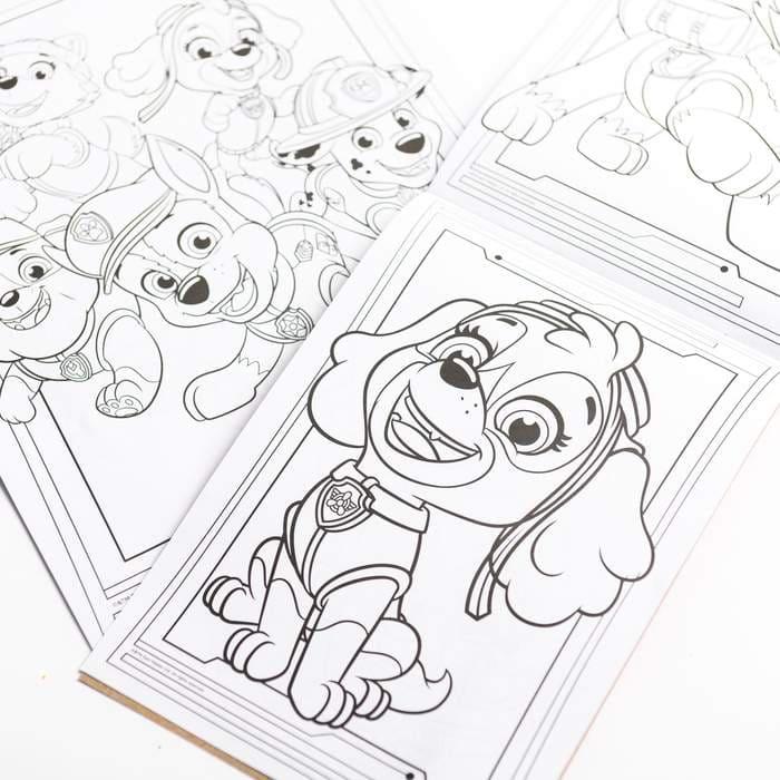 Paw Patrol Mini Colouring Pad