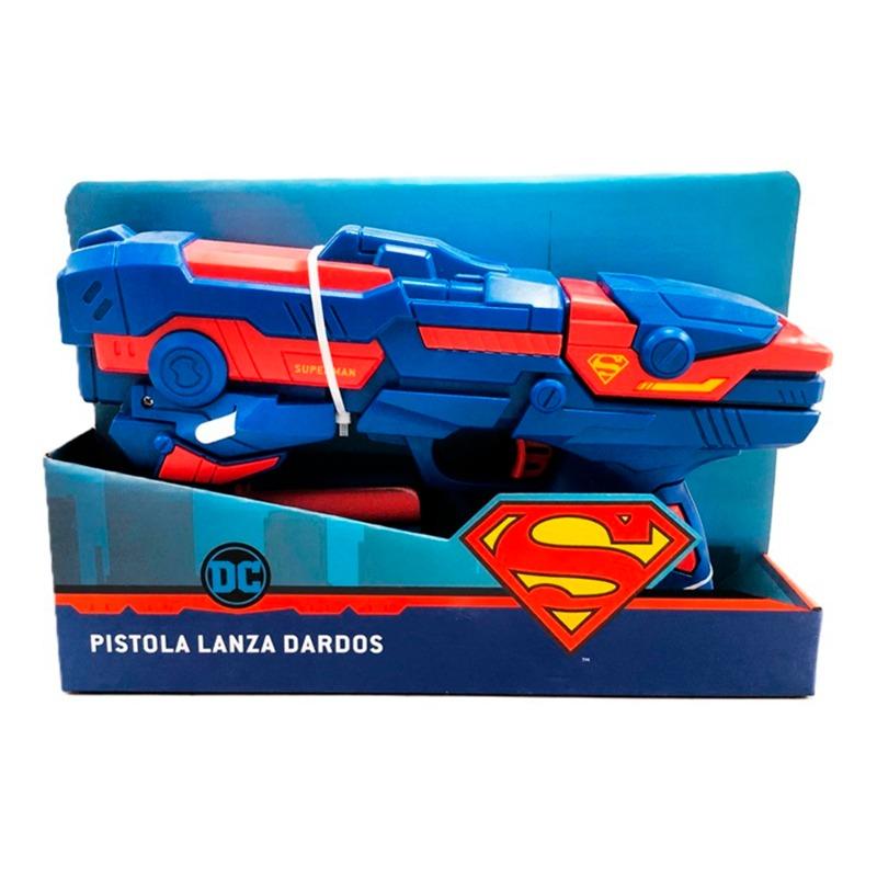 Warner Soft Dart Toy Gun With Light - Superman