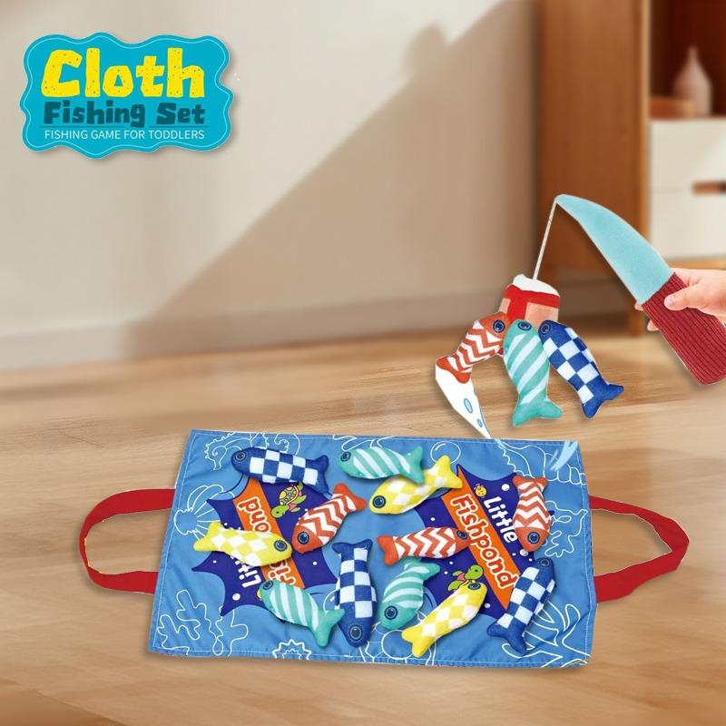 Cloth Fishing Set for Toddlers