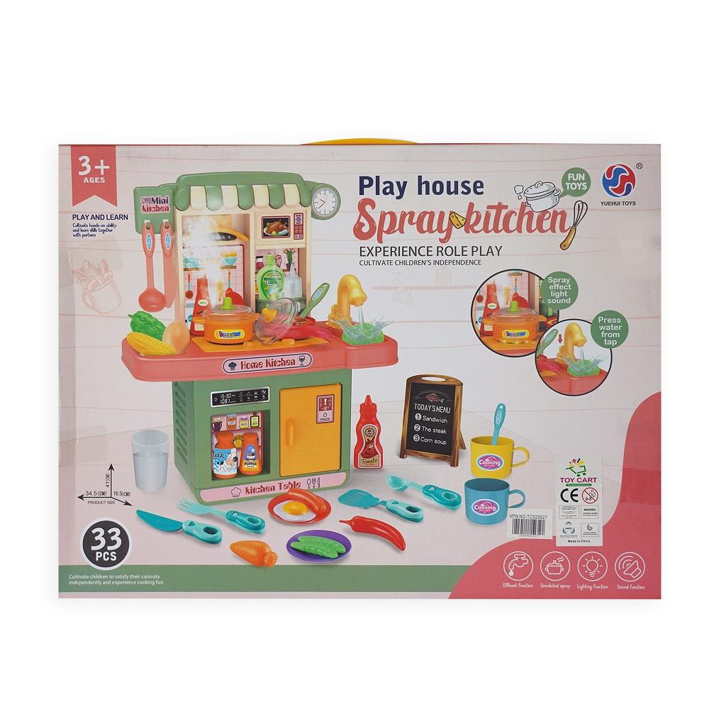 Kitchen Set Table - Pink