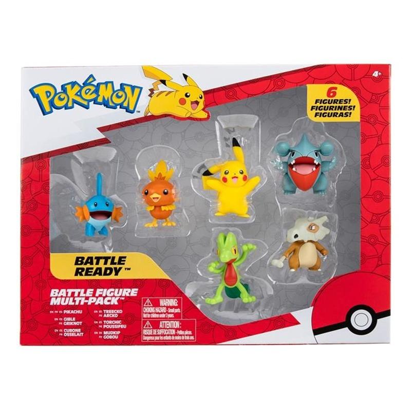 Pokemon Battle Figure Multipack - 6 Pcs