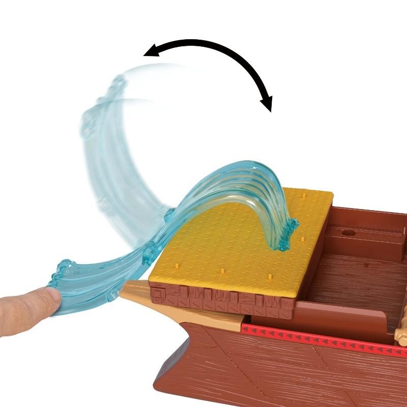 دمى موانا الصغيرة المتحولة بالقارب