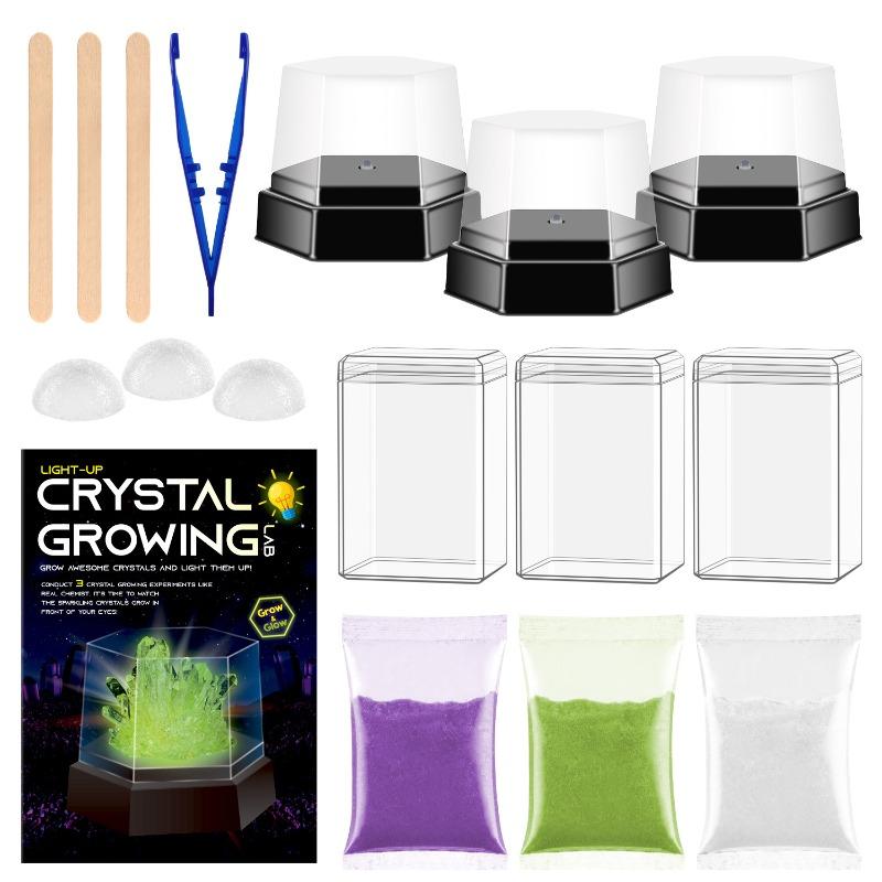 Light Up Crystal Growing Set