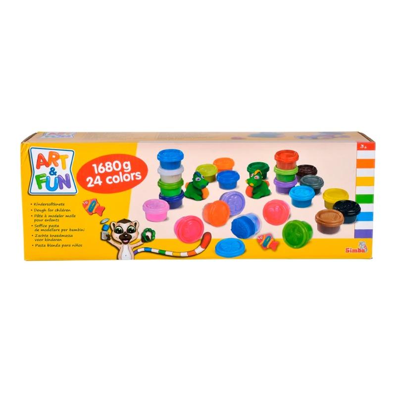 سيمبا - آرت اند فان مجموعة صلصال 24 لون