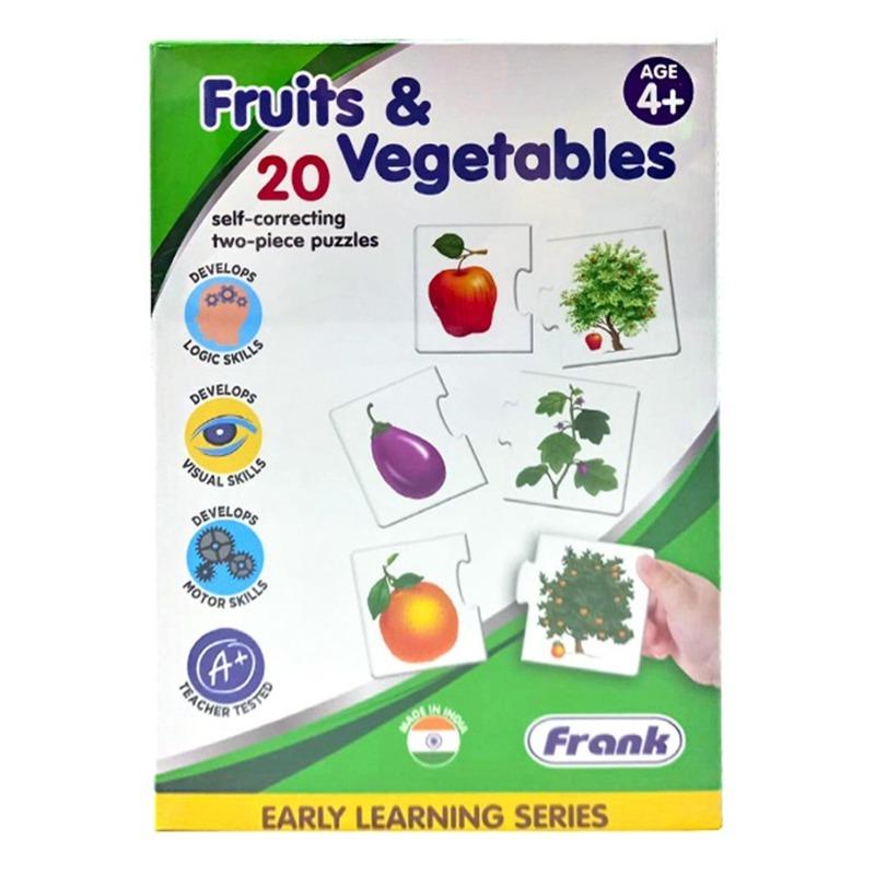 Frank Fruits And Vegetables Puzzle - 40 Pcs