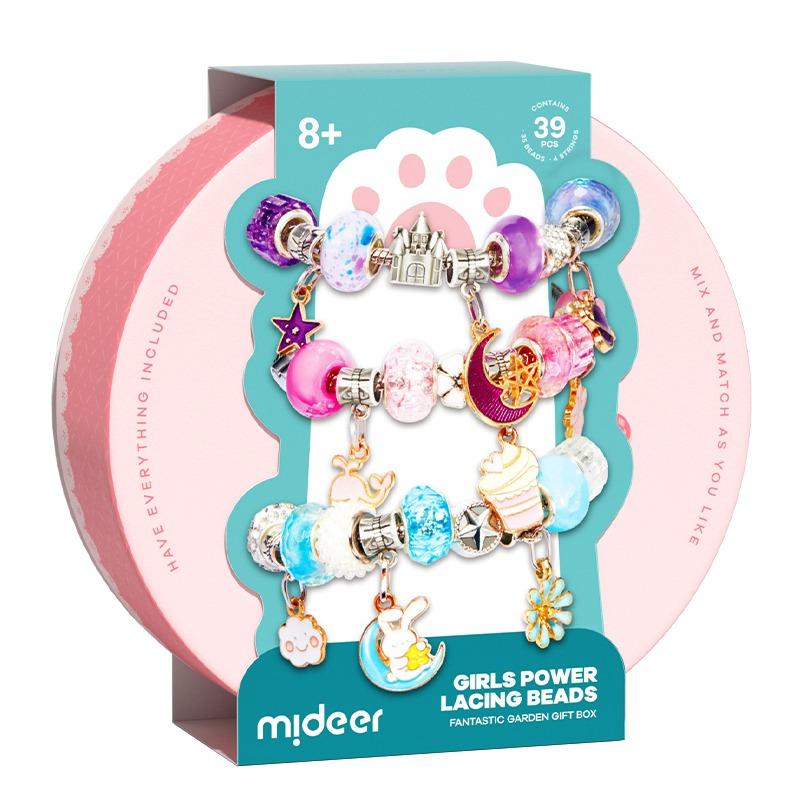 Mideer Girls Power Lacing Beads-Fantastic Garden Gift Box