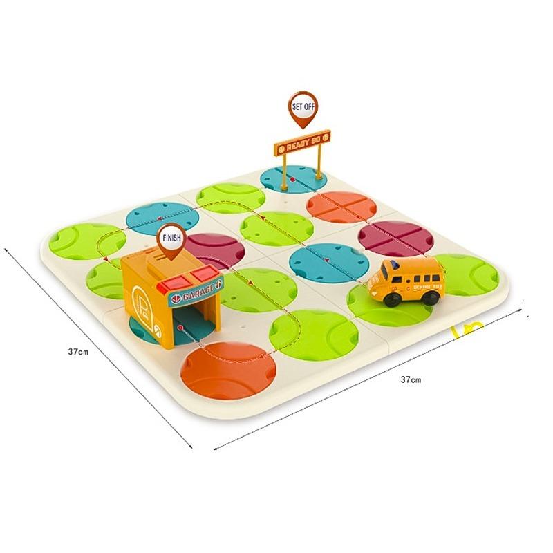 اشتري 1 واحصل على 1 لوح رسم مغناطيسي + مسار متاهة الحافلة المدرسية