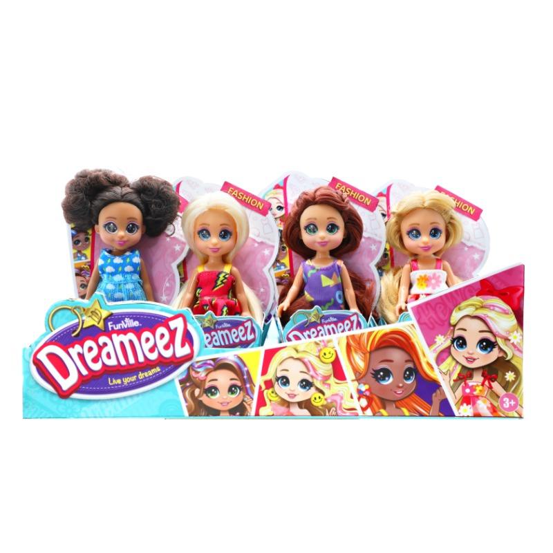 Dreameez 12 Cm Fashion Dolls 4 Asst