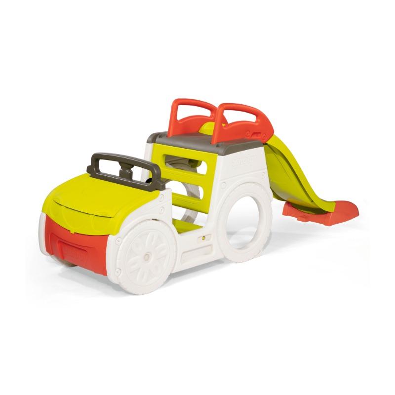 سموبي - سيارة المغامرات للأطفال مع زحليقة