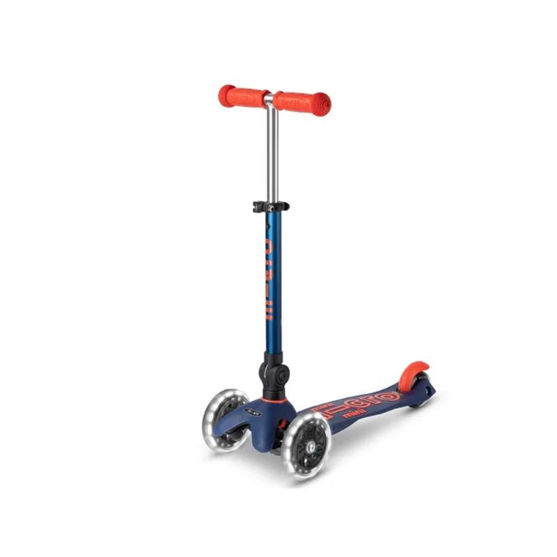 ميني مايكرو ديلوكس قابل للطي مضيئ لأزرق الداكن