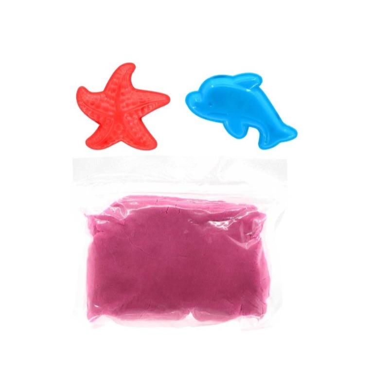 Slimy Sandy Floss 220g in Bucket with 2 Shaping Tools - Assorted