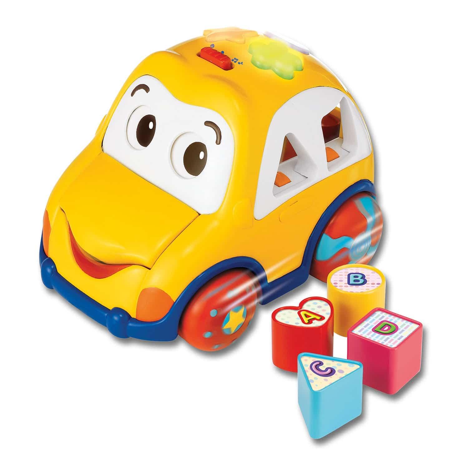 وين فن - سيارة الفرز الصوتية - أصفر