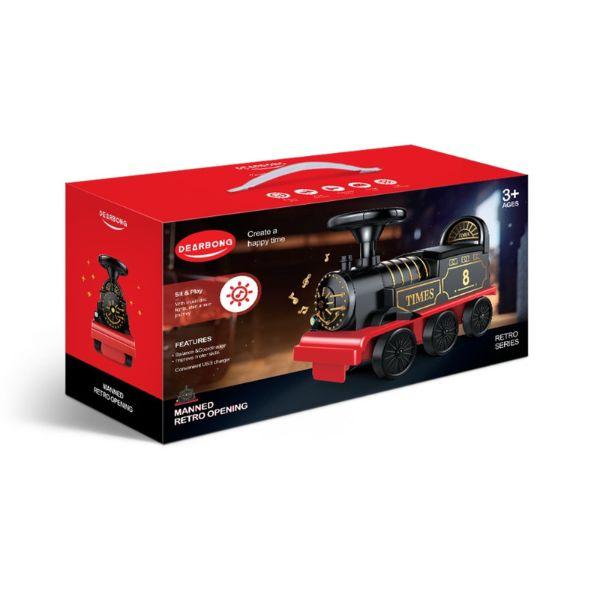 قطار الركوب مع الموسيقى و الانوار  قابل لإعادة الشحن