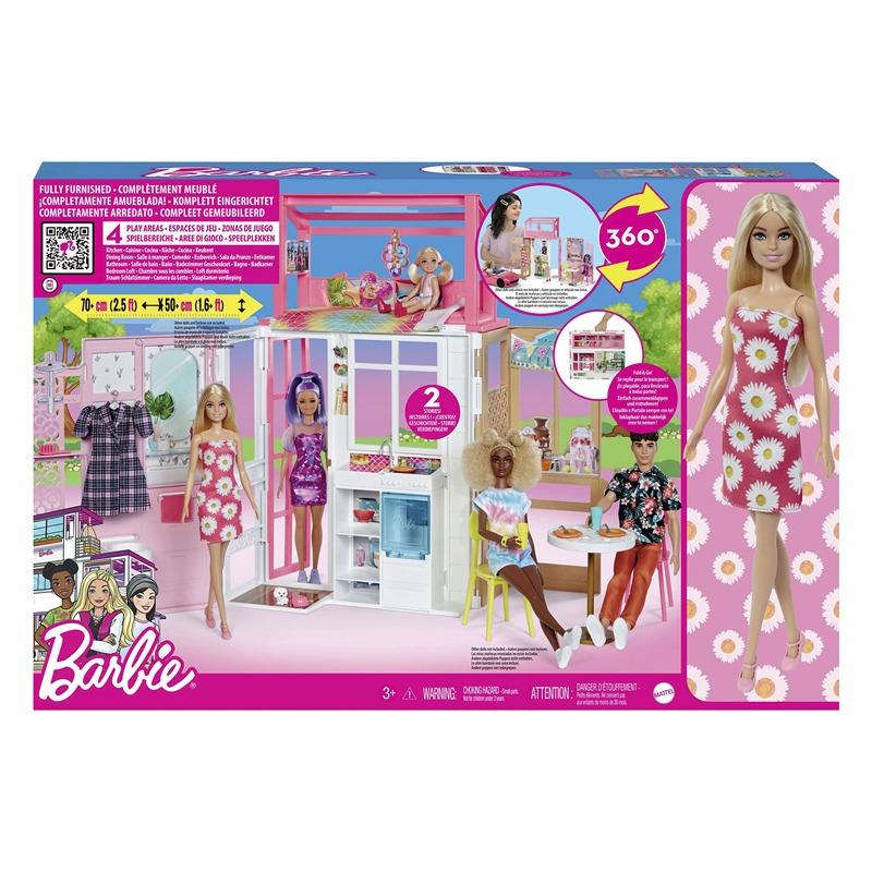 Barbie House with Doll