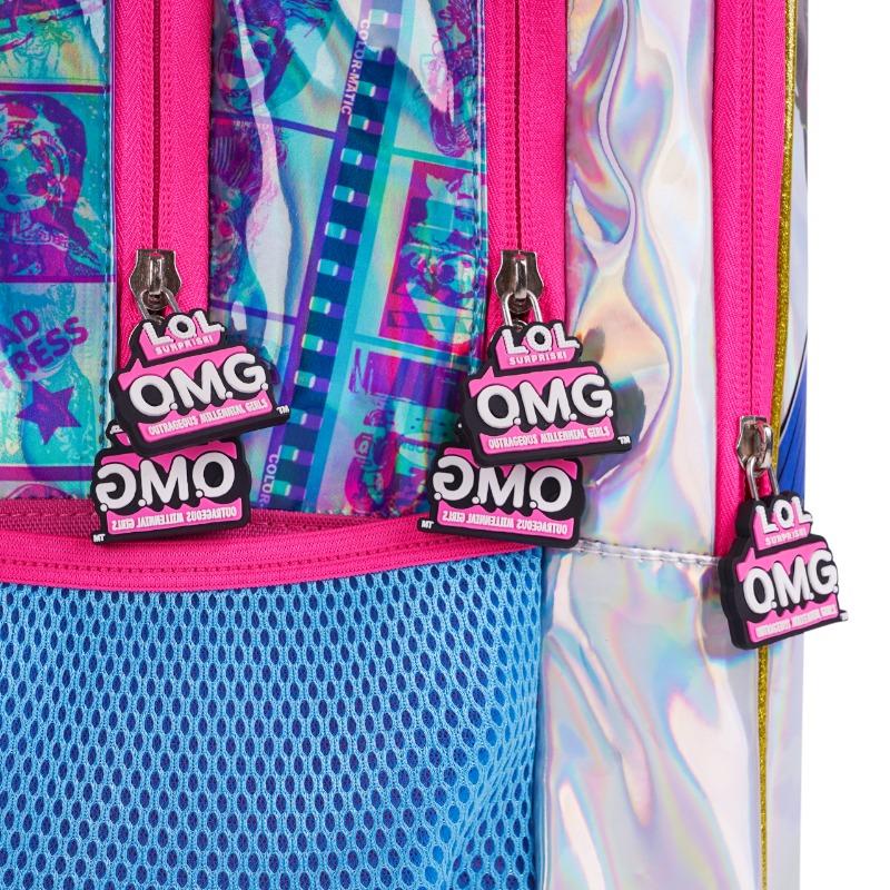 لول سربرايز - حقيبة ظهر بعجلات لايتس كاميرا فاشون 18 بوصة