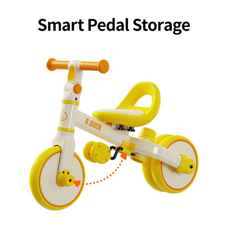 B.Duck 2 In 1 Tricycle and Balance Bike With Handle Bar