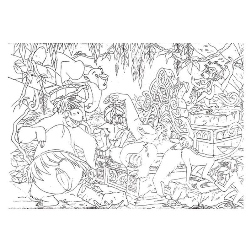 Lisciani - Puzzle DF Plus 108 The Jungle Book