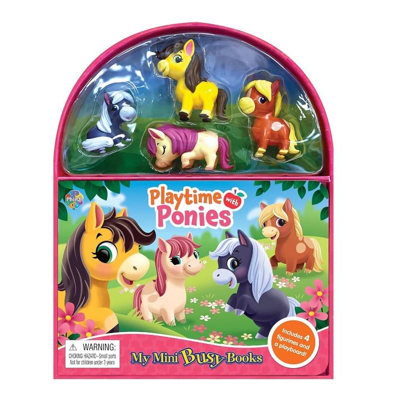 Phidal Playtime Ponies Mini Busy Books