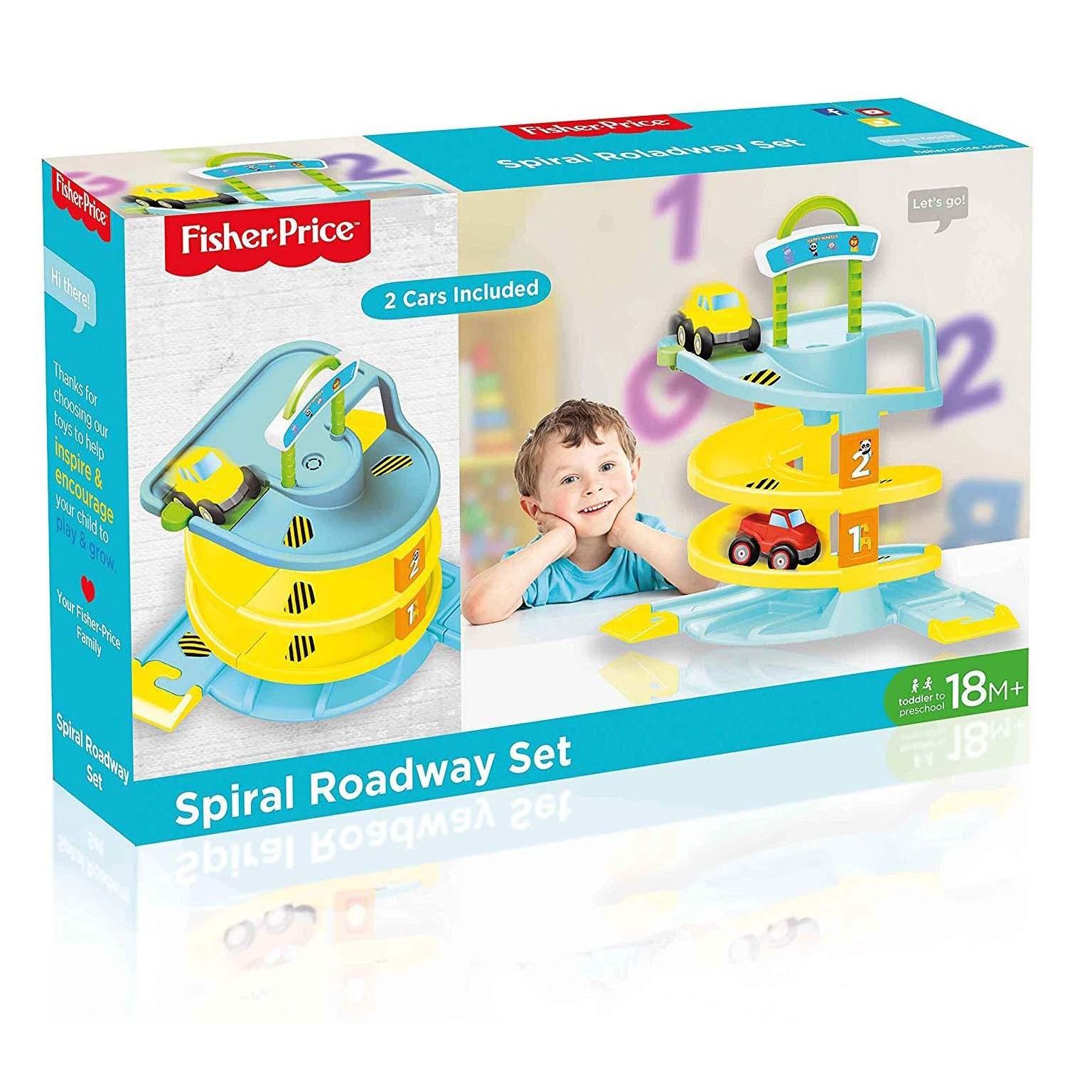 فيشر برايس - مجموعة مسار السيارات الحلزوني