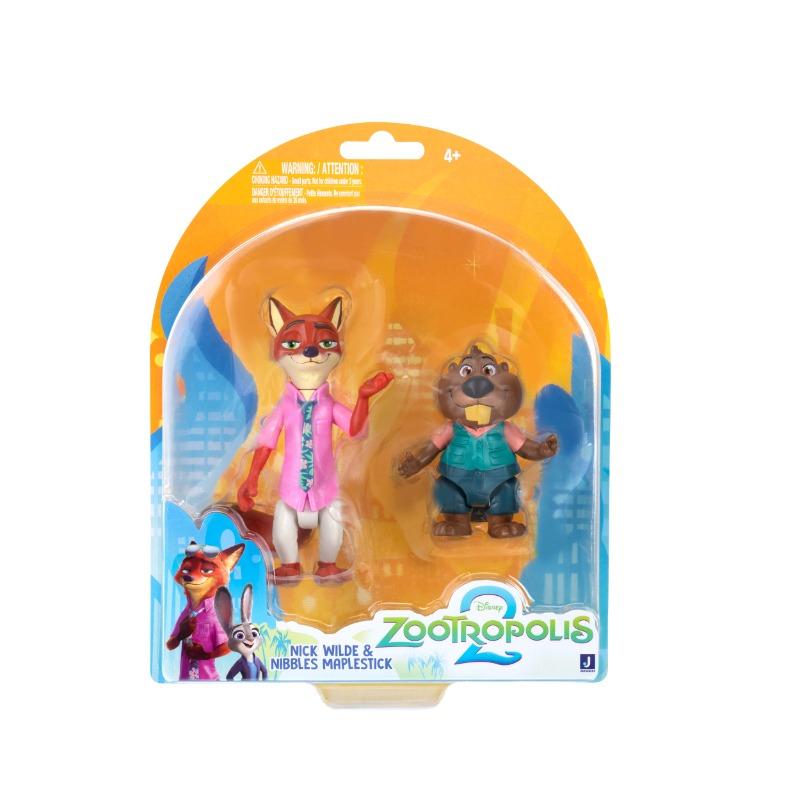 Zootropolis 2 Figure Pack Nick Wilde & Nibbles Maplestick