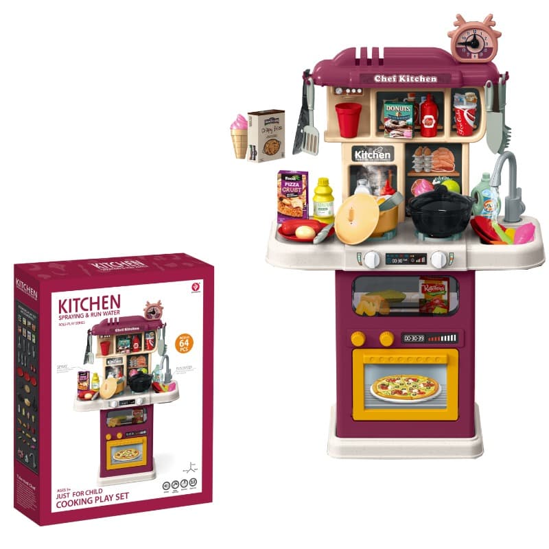Chef Kitchen Playset - Purple
