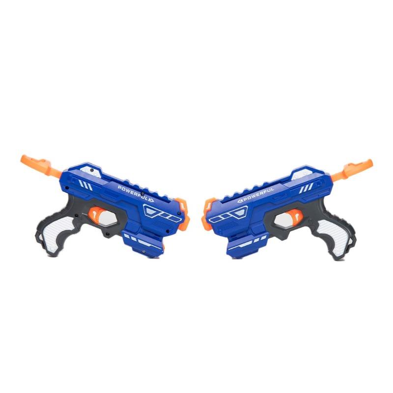 Lefan Toys Two Soft Shot Super Guns Toy Set - Blue
