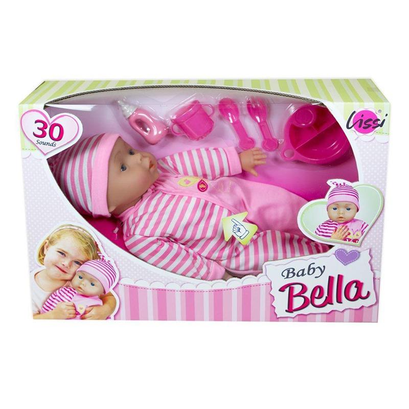 ليسي - مجموعة الدمية المتكلمة مع ملحقات الطعام 46 سم