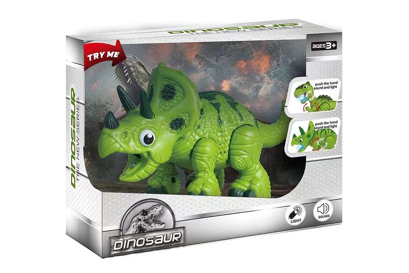 Dinosaur With Lights And Sounds - Green