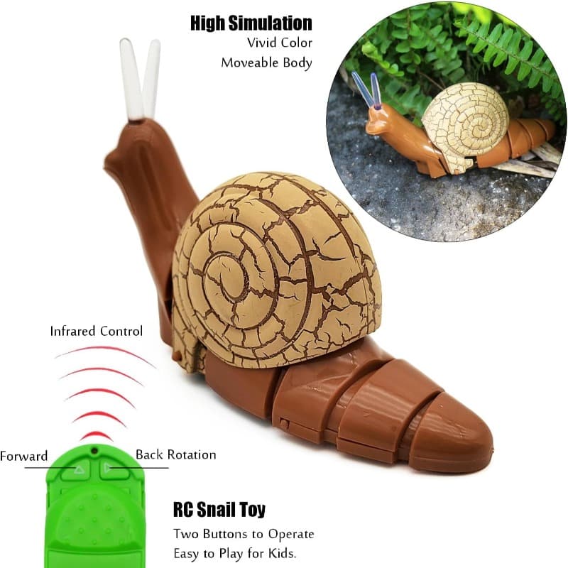 Infrared Remote Control Simulation Snail Model