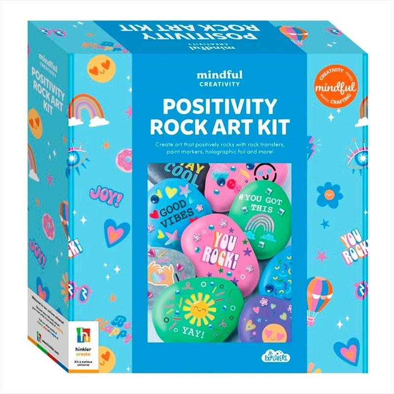 Hinkler Mindful Creativity Positivity Rock Art Kit