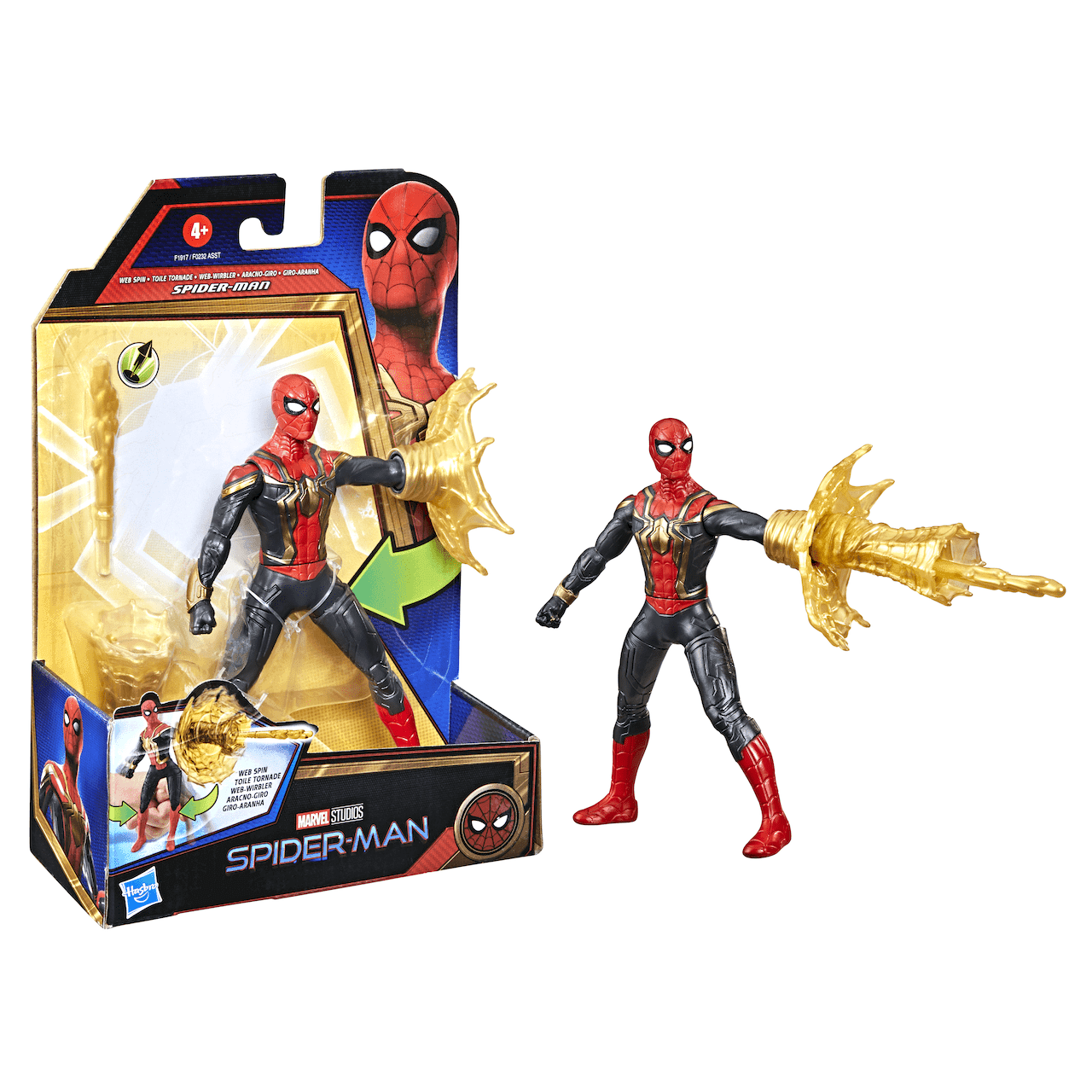 Marvel Spider Man Black And Gold Suit