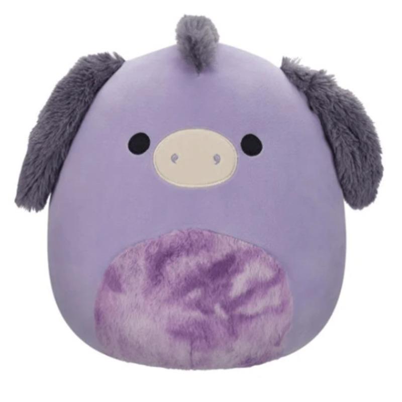 Squishmallow Donkey Purple 12"