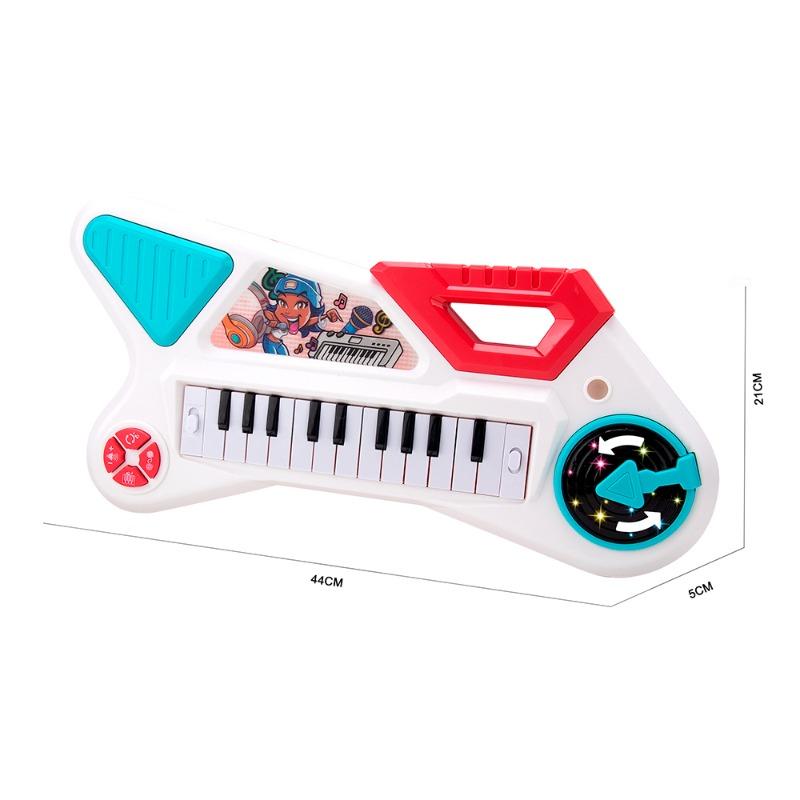 بيانو إلكتروني مع ميكروفون