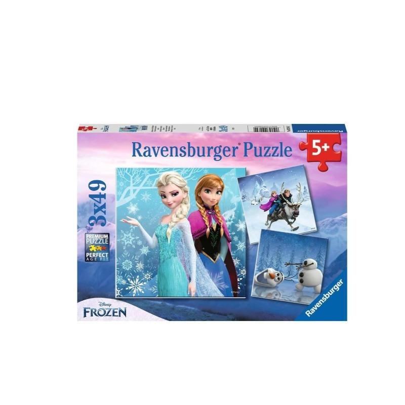 Ravensburger Frozen Winter Adventures 3x49 Pcs