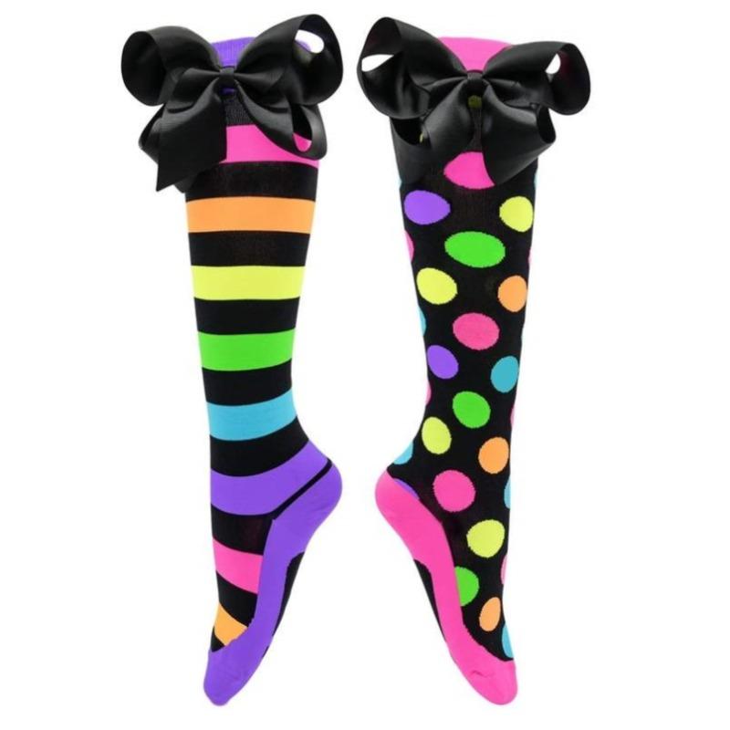 Madmia Liquorice Socks With Bows