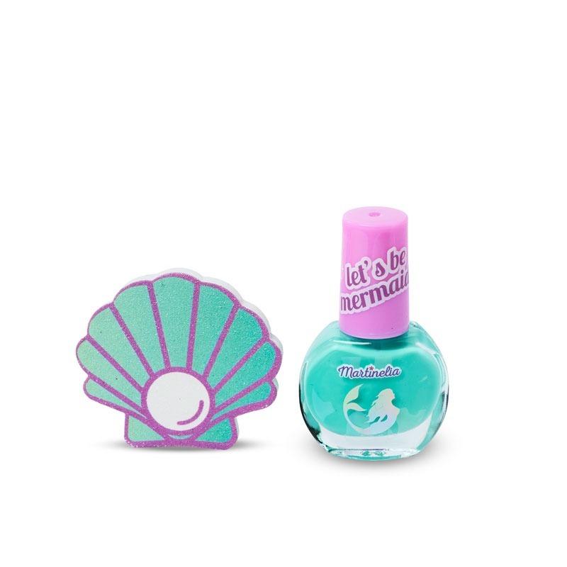 Girly Bundle (Girl Stylish Knitting Kit + Martinella Mermaids Nail Duo)