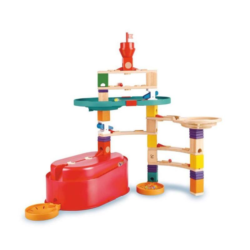 Hape Quadrilla Stack Track Bucket Set