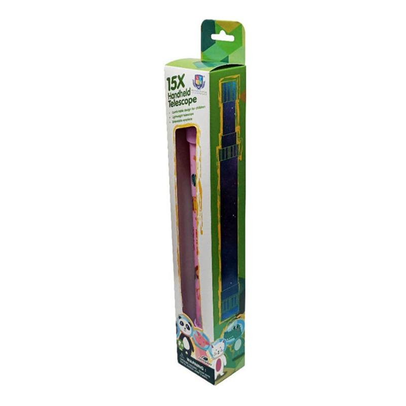 Eastcolight Junior Handheld Telescope with 15 Magnification - Purple