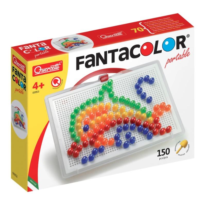 Quercetti Fanta Color Mosaic Compact Animals - 150 dlg