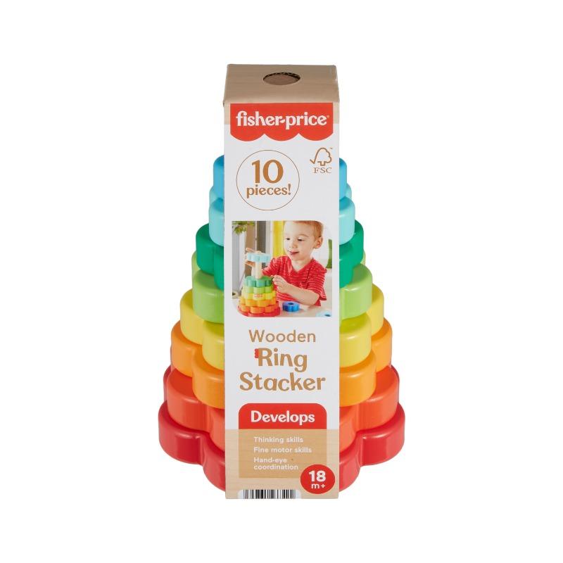 Fisher Price Wood Ring Stacker